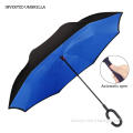 Rain Proof Double Layer Inverted Reversible Umbrella